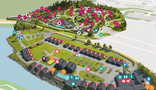 Mikkelparken Map