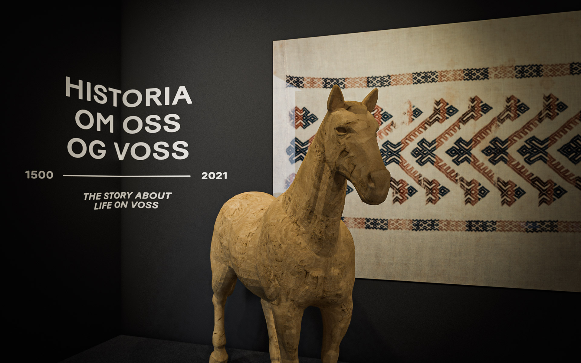 Rendering of the exhibition entrance during the competition phase.